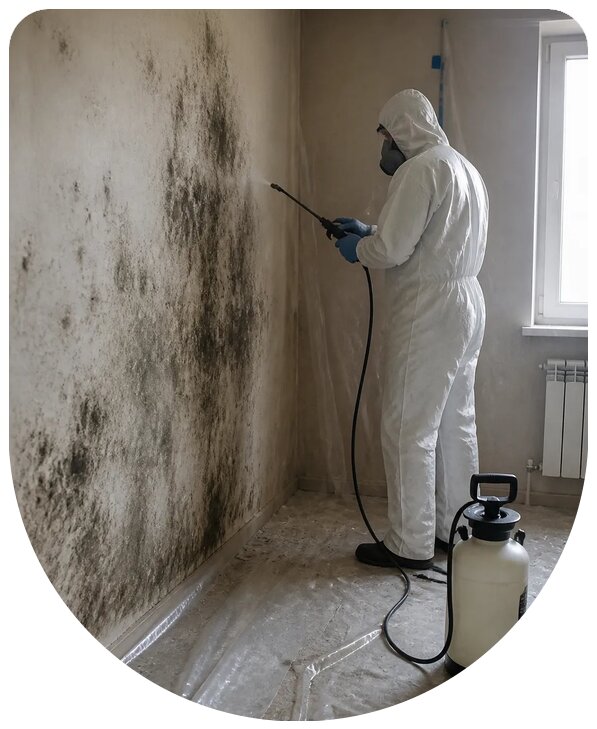 Профессиональная обработка от грибка и плесени в Карпинске